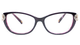 Lentes oftálmicos Christian Bach Jewelry CBJ-2031 PLE 53/16/135