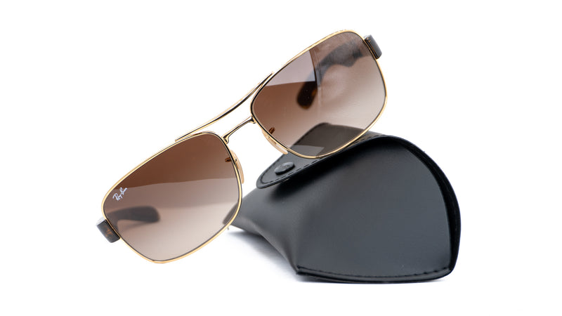 Lentes de sol Ray Ban RB 3522 001/13 64 17 135 3N 