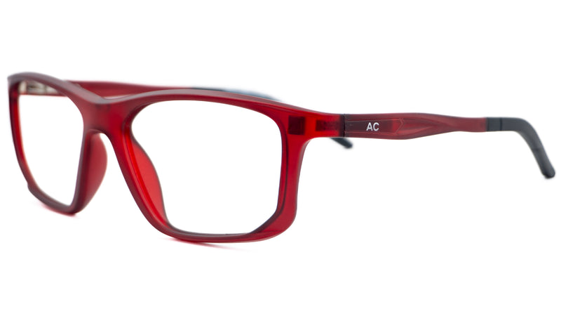 Lentes oftálmicos AC Triple Action AC6308 RED MATTE 58/18/145 TR-90