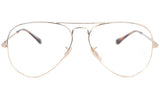 Lentes oftálmicos Ray Ban RB 6489 AVIATOR METAL II 2500 55 14 140