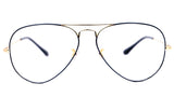 Lentes oftálmicos RAY BAN RB 6489 AVIATOR METAL II 3175 58 14 140