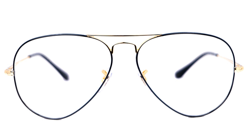 Lentes oftálmicos RAY BAN RB 6489 AVIATOR METAL II 3175 58 14 140