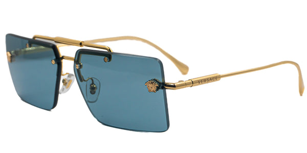 Lentes solar VERSACE MOD 2245 1002 80 60 13 145 2N