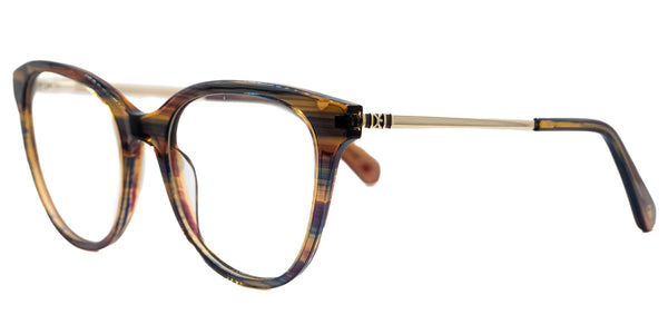 Lentes oftálmicos CLOE  VLE 51379 HBRN 53