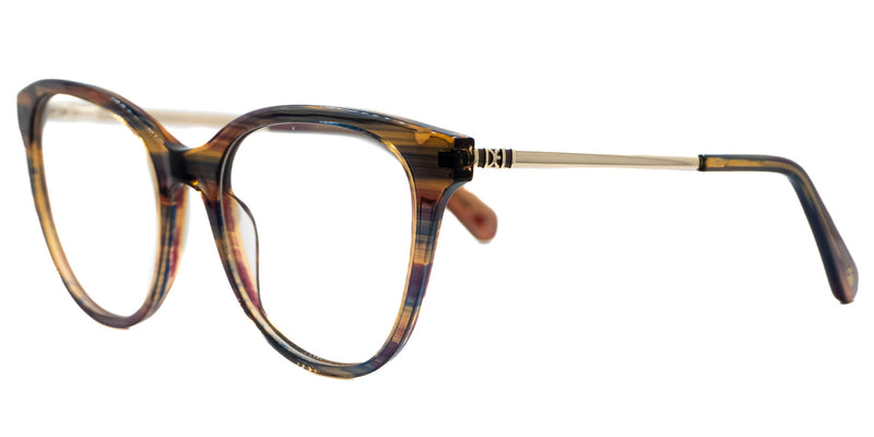 Lentes oftálmicos CLOE  VLE 51379 HBRN 53