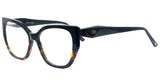 Lentes oftálmicos CLOE  VLE 51376 0BLK 55