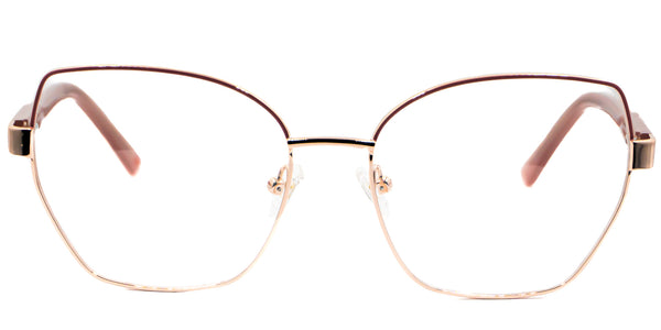 Lentes oftálmicos CLOE  VLE 51397 RGLD 56