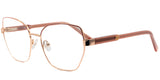 Lentes oftálmicos CLOE  VLE 51397 RGLD 56