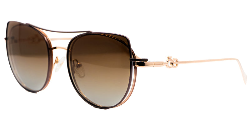 Lentes oftálmicos CLOE  VLE 51600 RGLD 53