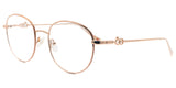 Lentes oftálmicos CLOE  VLE 51600 RGLD 53