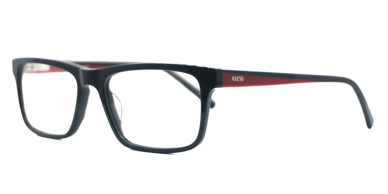 Lentes oftálmicos AXESS 5080BLACK RED 56 18 145 POM1