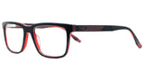 Lentes oftálmicos AXESS 5096 BLACK RED 53 17 140 POM1