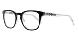 Lentes oftálmicos AXESS 5097 BLACK GREY 51 19 140 POM1