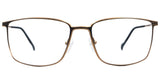 Lentes oftálmicos STEPPER 140 SI 60280 F010 54 17 TITANIUM