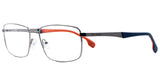 Lentes oftálmicos AXESS 6146 SH L GUN BLUE 55 16 145 POM1