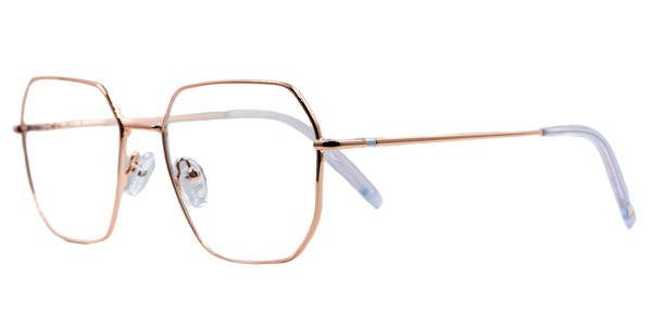 Lentes oftálmicos AXESS ONE 1011 SH L ROSE GOLD 56 19 142 POM8