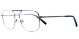 Lentes oftálmicos AXESS ONE 1015 MATT LIGHT GUN 55 17 145 POM6