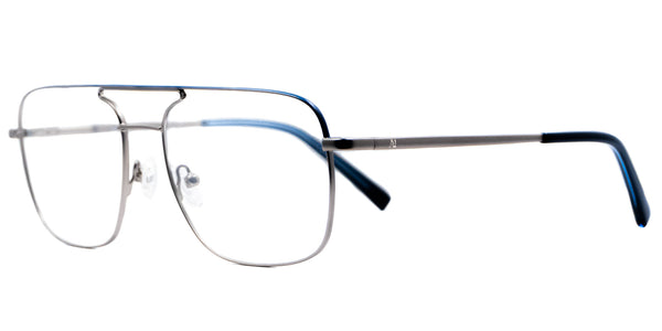 Lentes oftálmicos AXESS ONE 1015 MATT LIGHT GUN 55 17 145 POM6