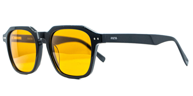 Lentes de sol AXESS ONE 9073 JOHNNY BLK AMBER 55 21 145 CATI POM8