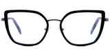 Lentes oftálmicos AXESS CLIP 2728 BLACK SILVER  54 18 145 POM7