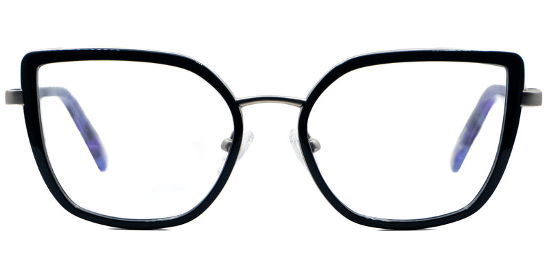 Lentes oftálmicos AXESS CLIP 2728 BLACK SILVER  54 18 145 POM7