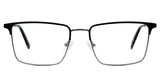Lentes oftálmicos AXESS CLIP 3132 M L GUN 54 18 145 POM7