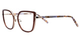 Lentes oftálmicos AXESS CLIP 2728 ROSY BROWN GOLD 54 18 145 POM7