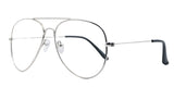 Lentes oftálmicos CAFFSEN 864 60 15 140 PLATEADO