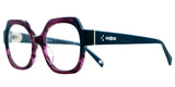 Lentes Oftalmicos BLACK & WHITE B&W14 PURPLE 52 19 145