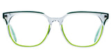 Lentes Oftalmicos BLACK & WHITE B&W37 GREEN 53 16 145