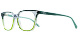 Lentes Oftalmicos BLACK & WHITE B&W37 GREEN 53 16 145