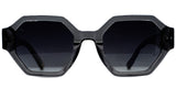 Lentes Solar BLACK & WHITE B&WS01 GREY 51 23 145
