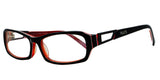 Lentes Oftalmicos FRAGATTA FR2188 53 16 135 BLACK RED