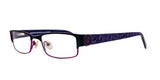 Lentes Oftalmicos MONSTER HIGH MH2016 BLACK PURPLE 49 17 130