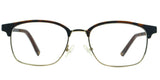 Lentes Oftalmicos SARAH BUSTANI SB1537 TORTOISE 54 18 140 CLIP VERDE