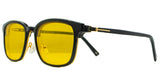 Lentes Oftalmicos SARAH BUSTANI SB1537 BLACK 54 18 140 CLIP AMARILLO