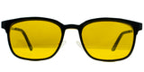 Lentes Oftalmicos SARAH BUSTANI SB1537 BLACK 54 18 140 CLIP AMARILLO