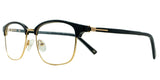 Lentes Oftalmicos SARAH BUSTANI SB1537 BLACK 54 18 140 CLIP NEGRO