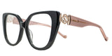 Lentes Oftalmicos DOROTHY GAYNOR VDY 0AG43 0BLK 54