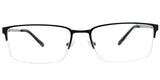 Lentes Oftalmicos CHAMPIONS PUSHX C01 MATTEBLACK 61 19 150