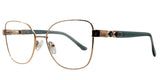 Lentes Oftalmicos CLOE VLE 09107 RGLD 55