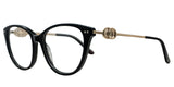 Lentes Oftalmicos CLOE CLE 10011 0BLK 55