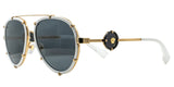 Lente Solar VERSACE MOD 2232 1471 87 61 18 145 3N