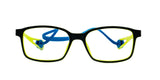 Lentes Oftalmicos ZAZ KIDS LUN ZAZ 039 BLK GREEN 47 15 122