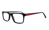 Lentes oftálmicos Axess Eyewear 5080 BLACK RED 56 18 145 POM1