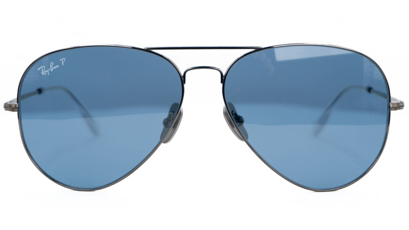 Lentes de sol Ray Ban RB 8089 Aviator Titanium 165/S2 62 14 140 2P