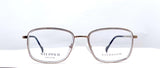 Lentes oftálmicos STEPPER 140 SI 60227 F010 55 19 TITANIUM
